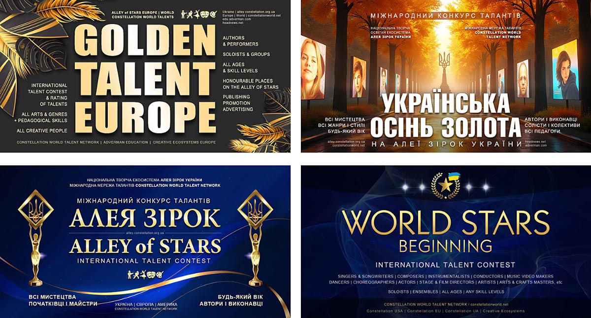 Мистецькі конкурси талантів у жовтні 2025