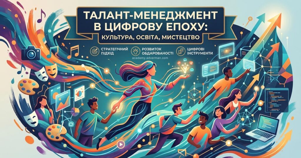 Талант-менеджмент в цифрову епоху: культура, освіта, мистецтво – курс підвищення кваліфікації